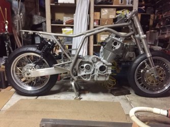 Swingarm with Wheel.JPG