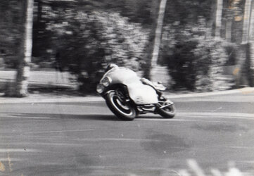 Racing at Barcelona 1976 a Laverda called Nessie.jpg