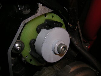 Guzzi board & rotor installed.JPG
