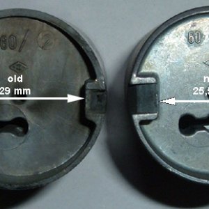 Difference between old and new PHF slides