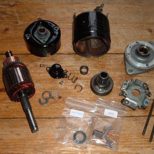 Bosch starter motor rebuild