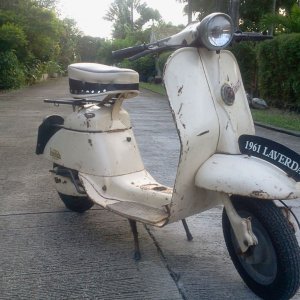 1961 laverda mini scooter 49cc 4 stroke